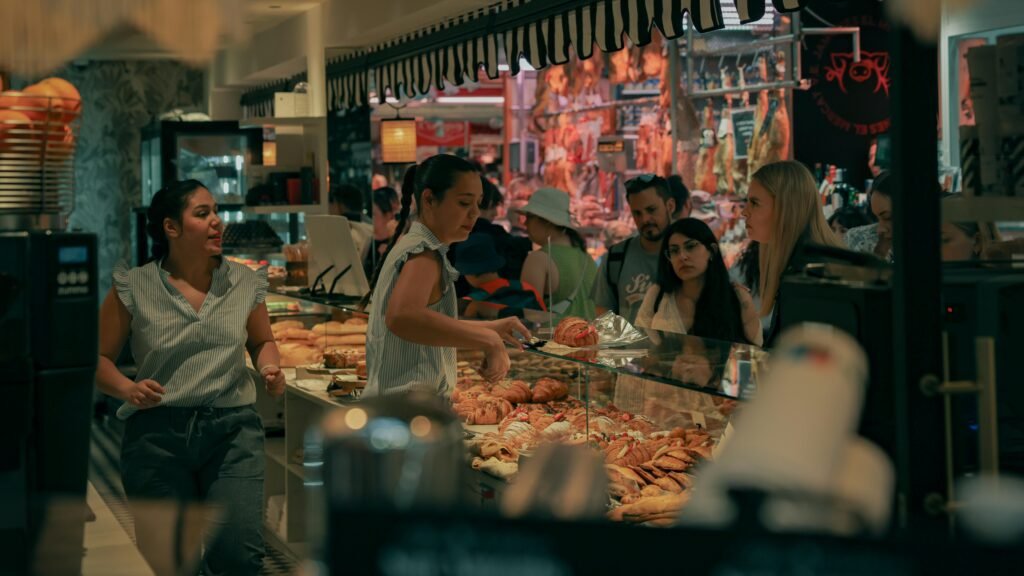 Supporting local artisans: sustainable shopping in Spain.